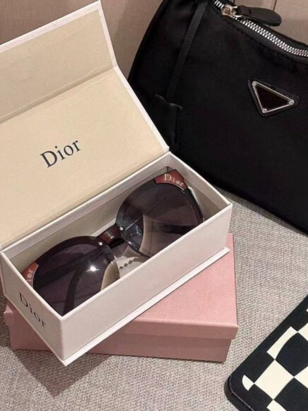Dior Cat Eye Tortoiseshell Sunglasses